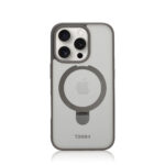 Torrii Bonjelly Gray Case for iPhone 16 Pro (6.3") featuring MagSafe compatibility, shock resistance, and a sleek matte finish.