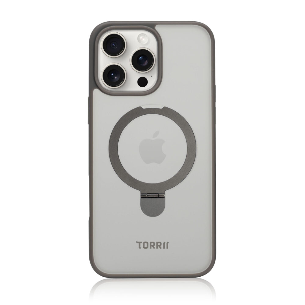 The Torrii Bonjelly Case (MagSafe Compatible) for iPhone 16 Pro (6.3") - Clear is designed for ultimate protection without compromising style. Made from premium transparent TPU, this crystal-clear case showcases the original design of your iPhone 16 Pro while offering enhanced durability and shock absorption. Gray Max