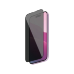 Smartix Premium Privacy Screen Protector for iPhone 16, featuring anti-spy technology, scratch resistance, and edge-to-edge coverage.