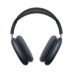 Apple AirPods Max in a sleek silver finish, featuring cushioned ear cups and a stainless steel frame.