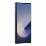Samsung Galaxy Z Fold 6 showcasing its triple-lens rear camera setup.